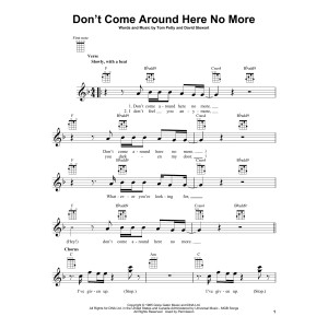 Don't Come Around Here No More